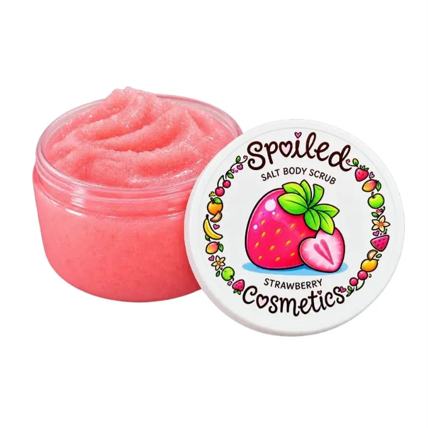 Strawberry Salt Scrub