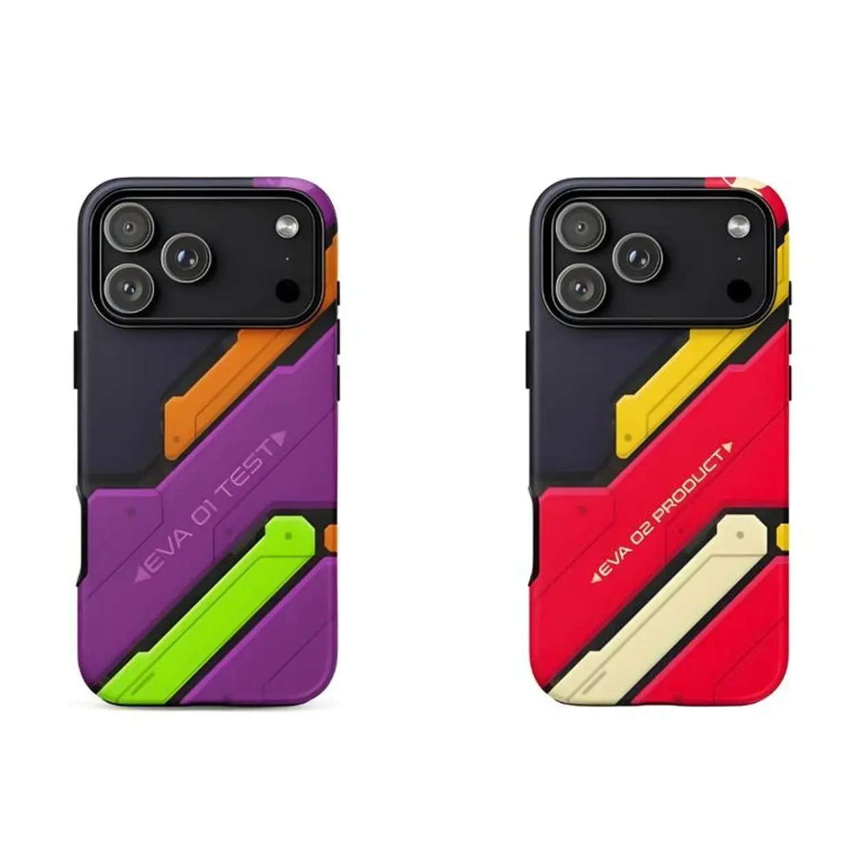 [MAGSAFE AVAILABLE] Neon Genesis Evangelion Phone Case, Shinji, Asuka, Hot Anime, Eva 01/02 Pilot Phone Case for iPhone X, 11, 12, 13, 14, 15, 16, 17 & all sizes Samsung – check our available sizes Durable Protection 77X