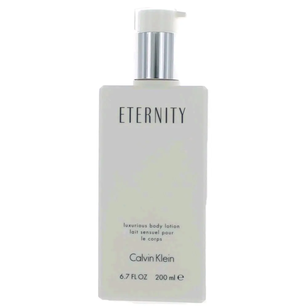 Calvin Klein Eternity Women's Body Lotion - 6.7 fl oz, Pump-Included, Floral Scent, Body Care Moisturizer, Moisturizers, Classic Floral, Pump Dispenser