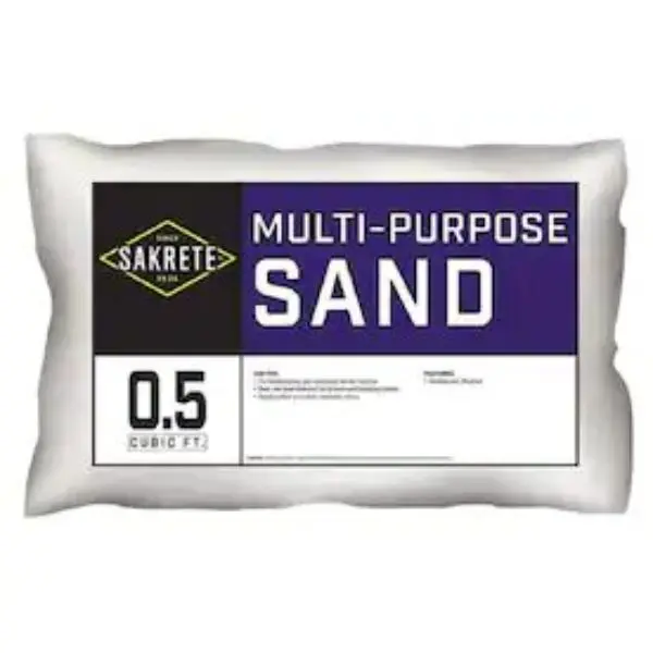 Sakrete 103365 High-Quality General-Purpose Sand, 60 lbs - Reptiles Cleaning Supply, Landscaping Material, for Custom Concrete Projects