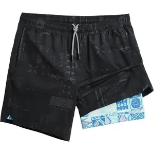Gym Shorts for Men 7 inch Inseam with Liner Stretch 2 in 1 Workout Shorts Men Quick Dry Athletic Running ShortsGift