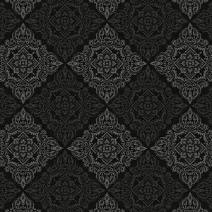 7767-99 Merry Poppies BLACK DIAMONDS BY Sharla Fults for Studio E Fabric