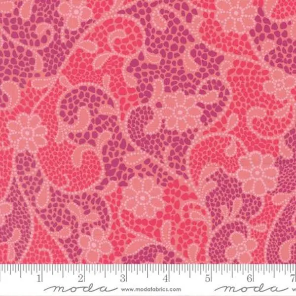Fabric Moda Rose Good Vibes Only Parlor by the Quarter Yard 11962-20