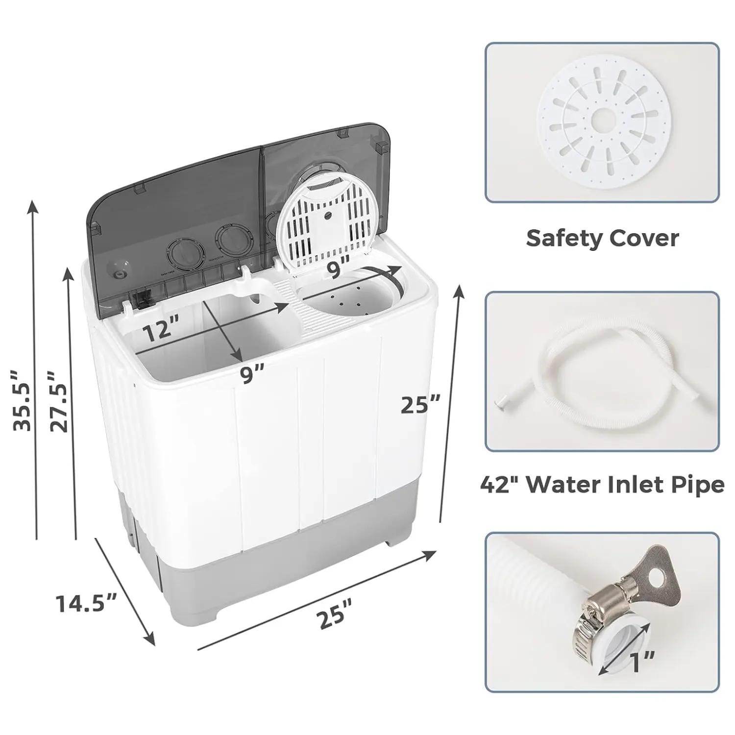 Light Grey 22lbs (13.2 + 8.8lbs)