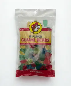 Buc-ee’s™️ Sweet Fruit 12-Flavor Gummy Bears Chewy Soft Candy – A Colorful Burst of Texas in a Fun Sized Snack