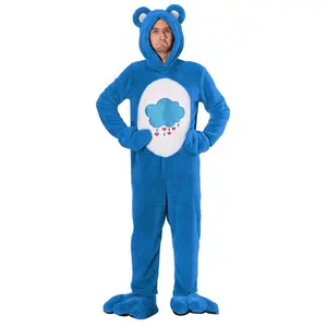 Plus Size Care Bears Deluxe Grumpy Bear Costume for Men