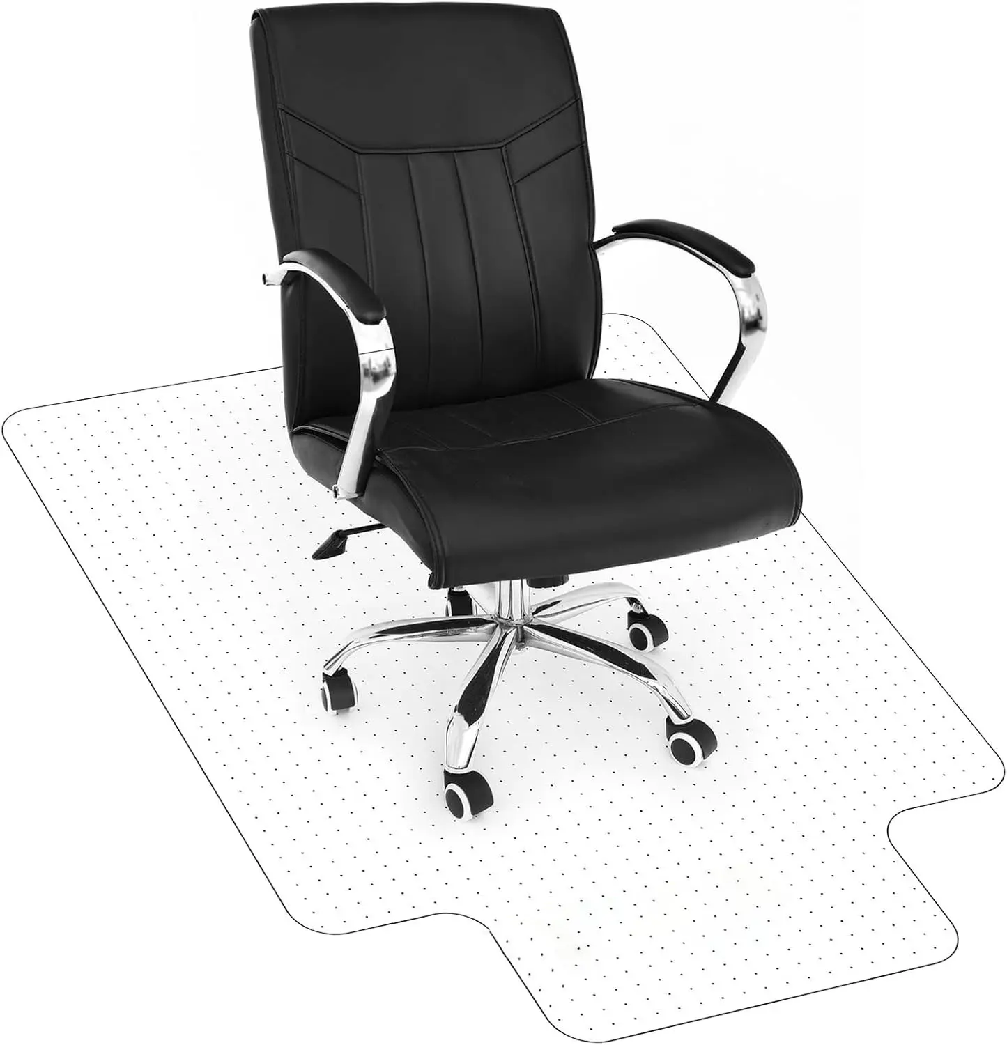 36" X 48" Office Chair Mat for Carpets, Transparent Thick and Sturdy Floor Mats for Low and No Pile Carpeted Floors