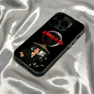 TV S-Scarface Phone Case for iPhone 17 Air, 17, 16, 15, 14, 13, 12, 11 Pro Max, X, XR, XS Max, 8, 7 Plus - Shockproof Matte Back Cover