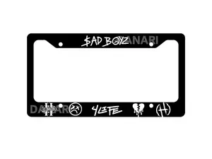 Sad Boyz 4 Life License Plate Frame, Car License Plate Frame, Car Accessories, Aluminum License Plate Frame, Custom License Frame Truck Automotive