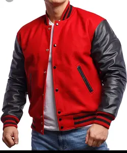 Varsity Latterrman Jackets  Leather Sleeve