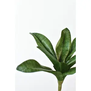 7" Faux Sanseveria Succulent Stem