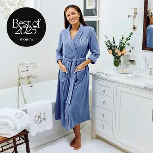 Women's Long Scallop Lightweight Robe