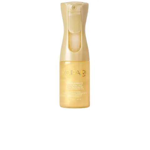 Kopari Golden Sunglaze Physical Body Mist Sunscreen SPF 50 - Body Care, Vegan, UV Protectant with Hyaluronic Acid, Moisture-Hydrating, No White Cast, Fast-Absorbing Scented Glow Formula
