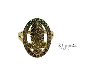 COPPER TRICOLOR VIRGIN RING (0909)
