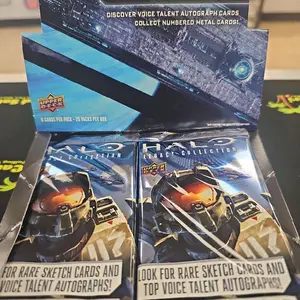 Halo Hobby Pack Factory Sealed Chance Of Autographs