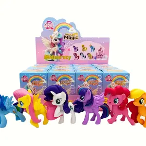 1pc Blind Box Figurine Decorative Desktop Ornament Gift, Festival Party Decoration, Collectible Toy Surprise Inside