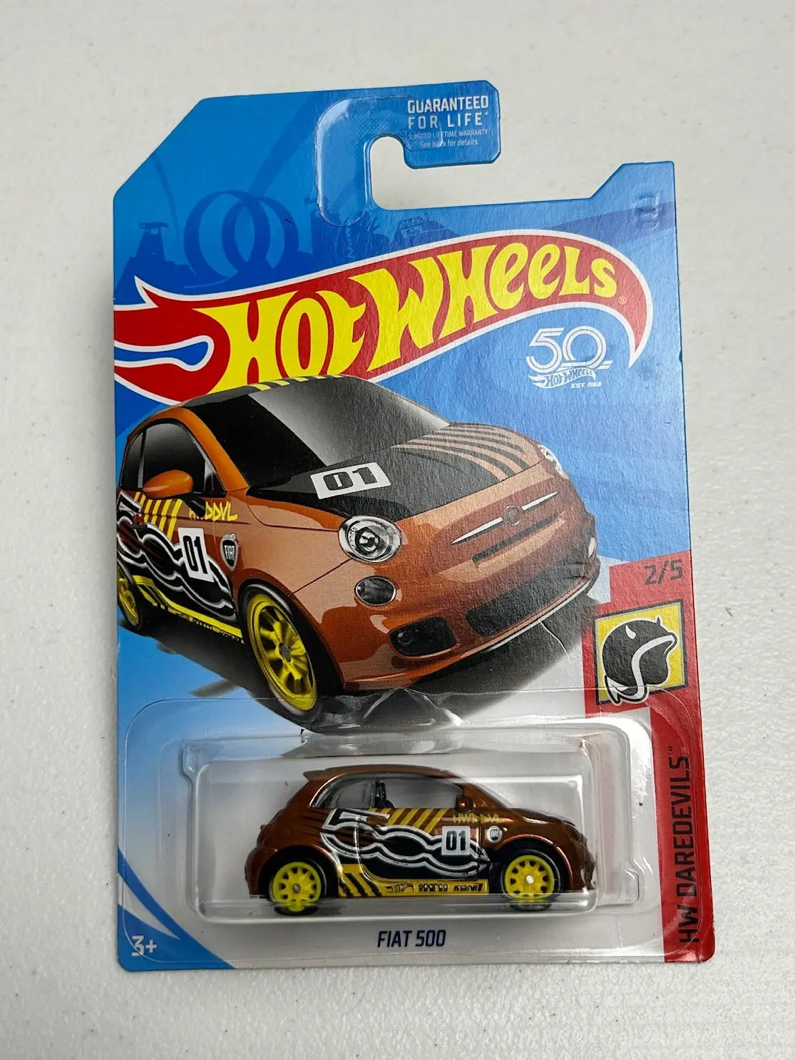 Hot Wheels 1:64 Fiat 500 Super TH