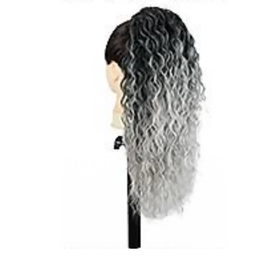 Coleta LA GRAN SEÑORA de 20 de largo cuerpo ondulado afro pelo sintético