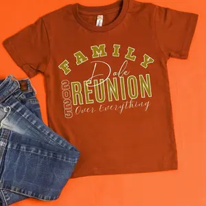 Customized Family Reunion Shirts - Personalized