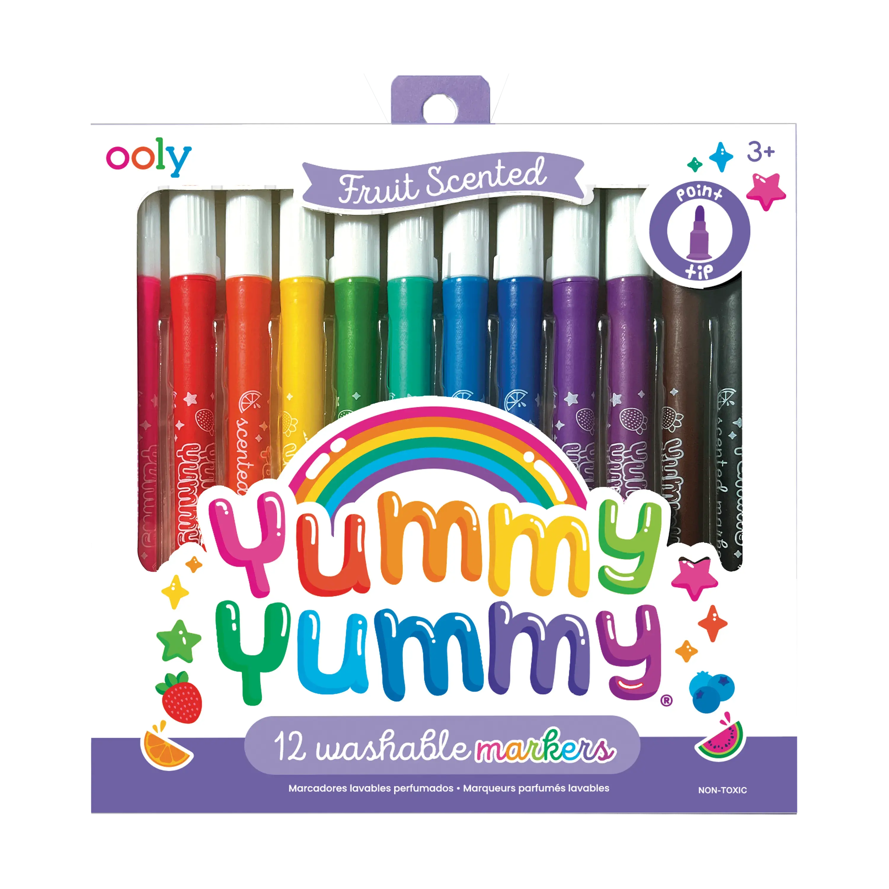 Yummy Yummy Scented Markers - Set of 12 Yummy Yummy Scented Markers - Set of 12