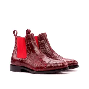 Rosalio Alligator Chelsea Boots