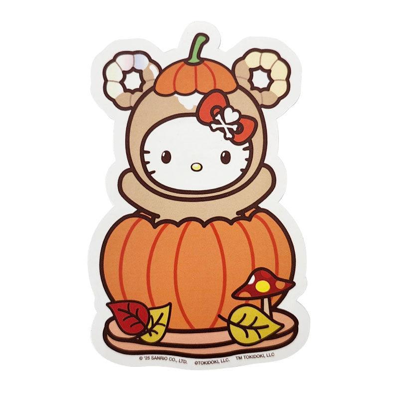 Hello Kitty x Tokidoki Large Sticker (Pumpkin Spice Harvest)
