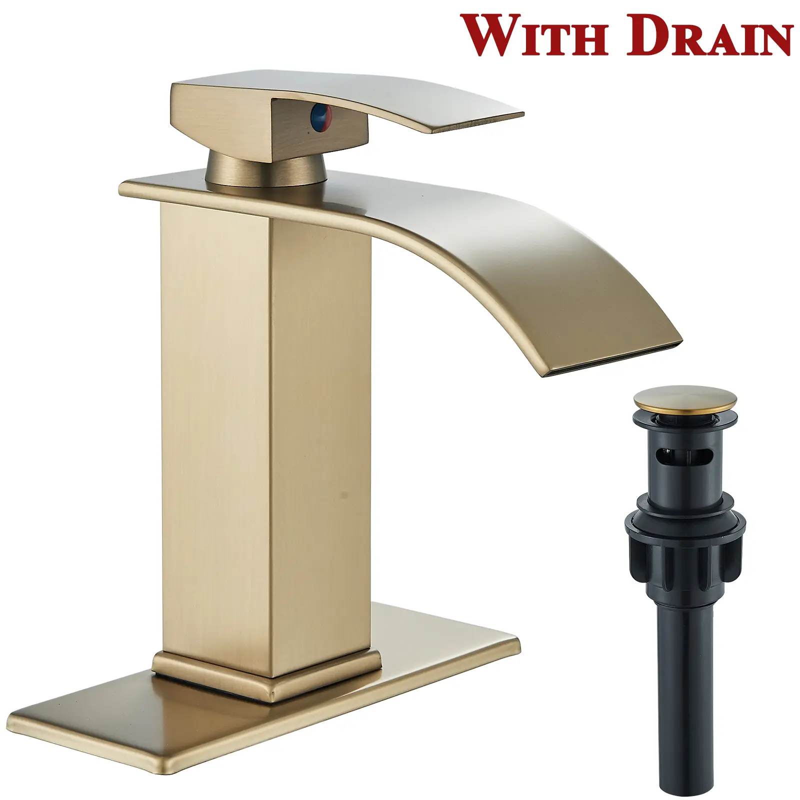 Brushed Gold(with Drain)