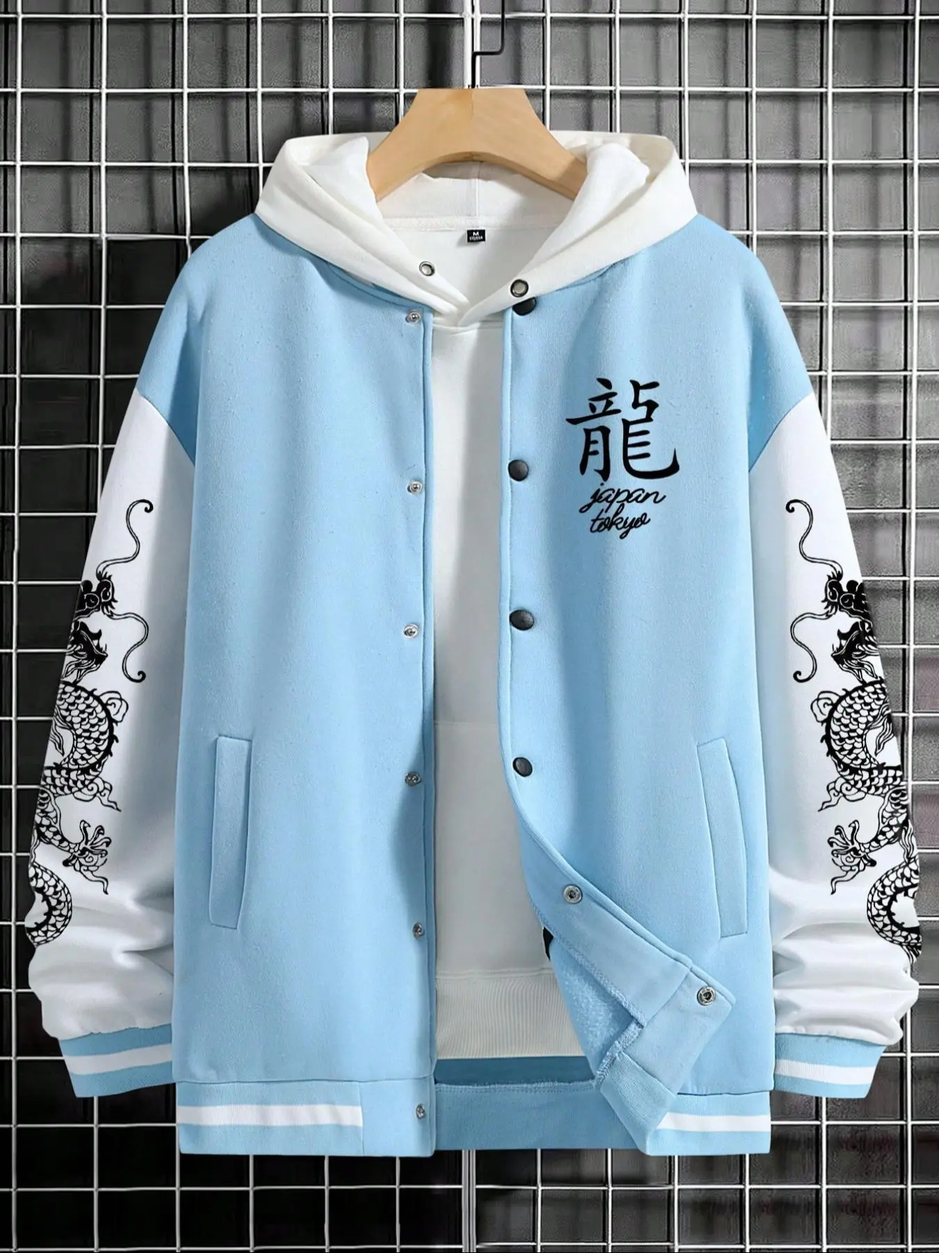 Men's Fashionable Fitted Long Sleeve Hooded Sweatshirt, Solid Color Fleece Pullover for Warmth and Comfort, Perfect for Casual or Sports Wear, Casual Sweatshirts