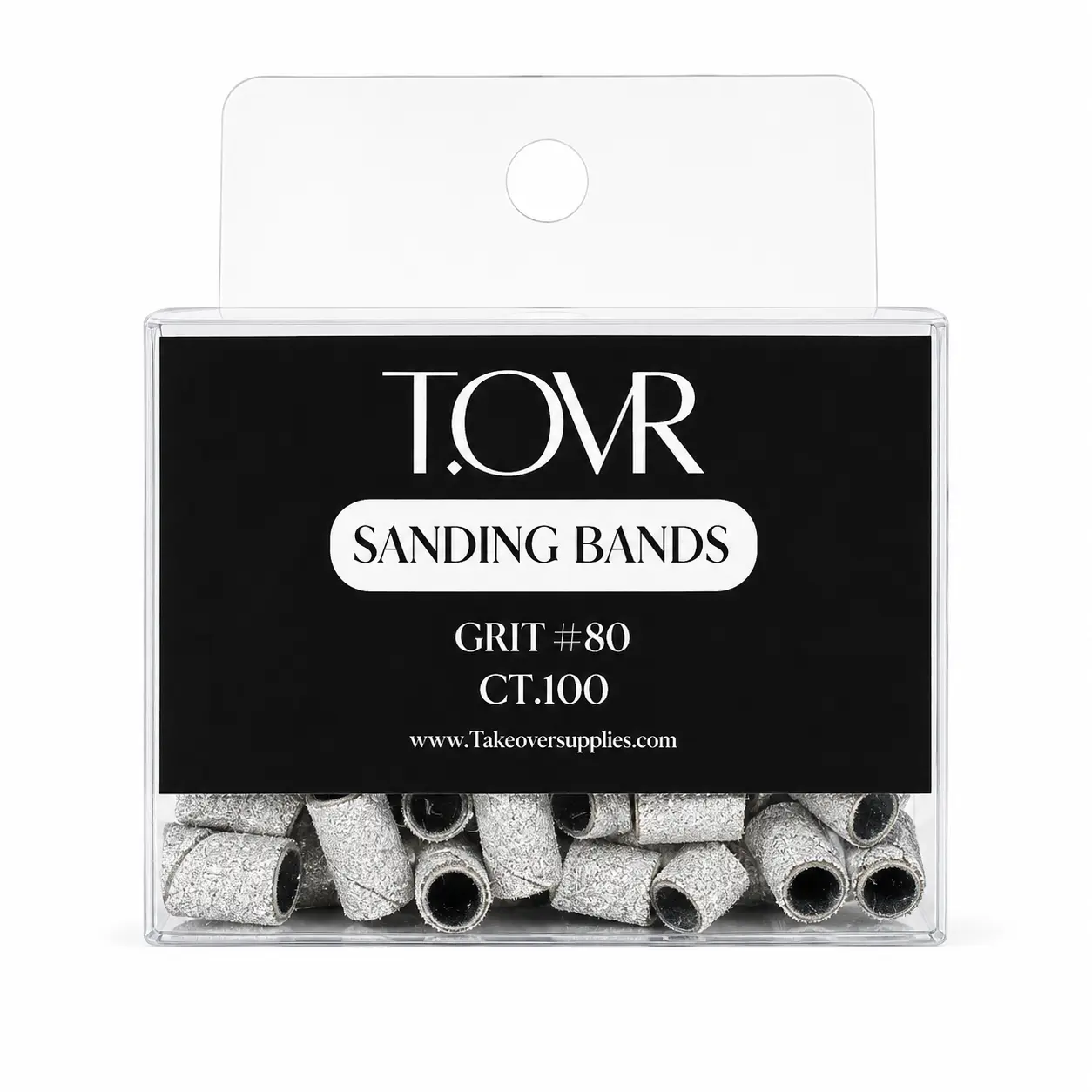 Take Over White Sanding Bands Ct.100