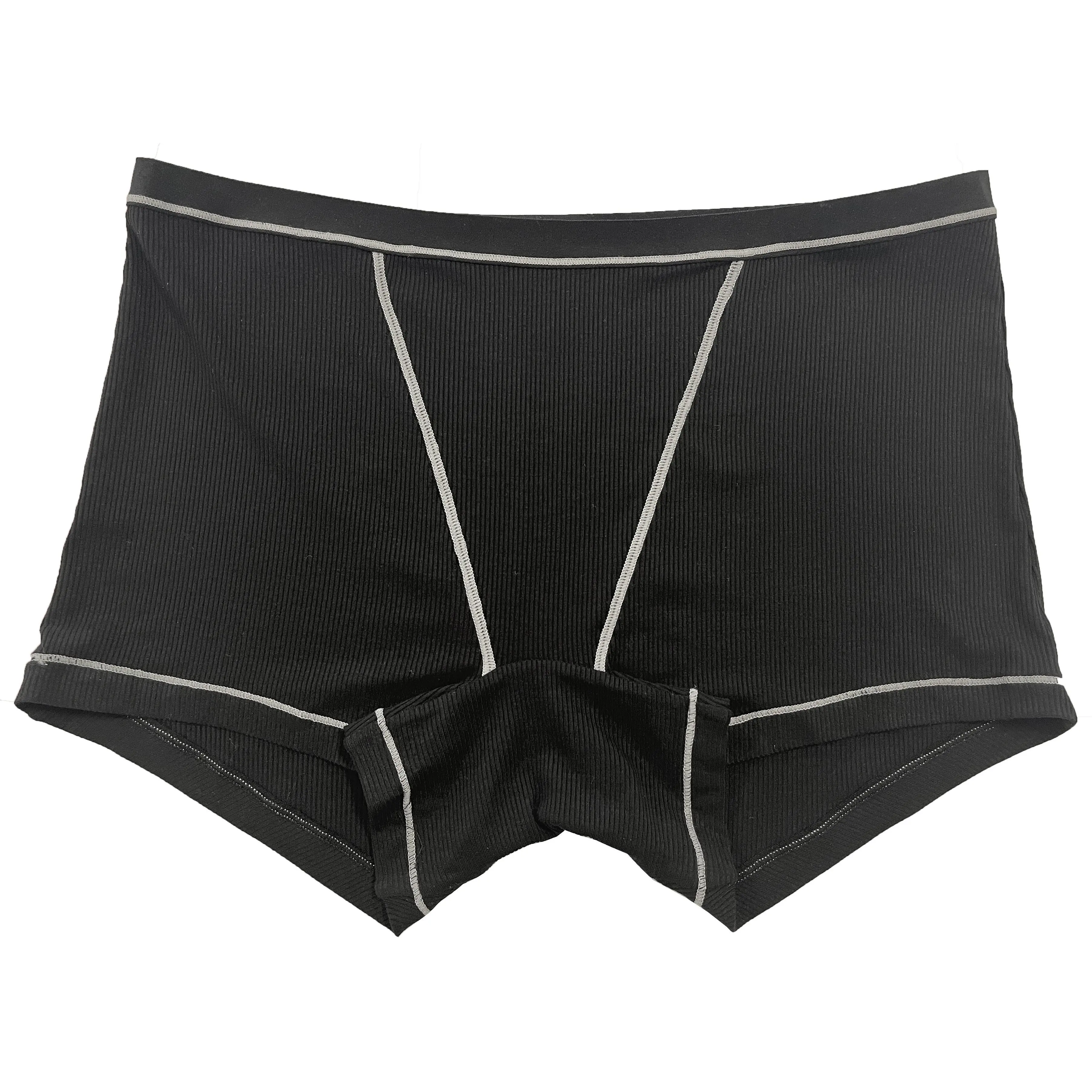 Super Soft Modal Boy Short with Contrast Stitching, XS-2X