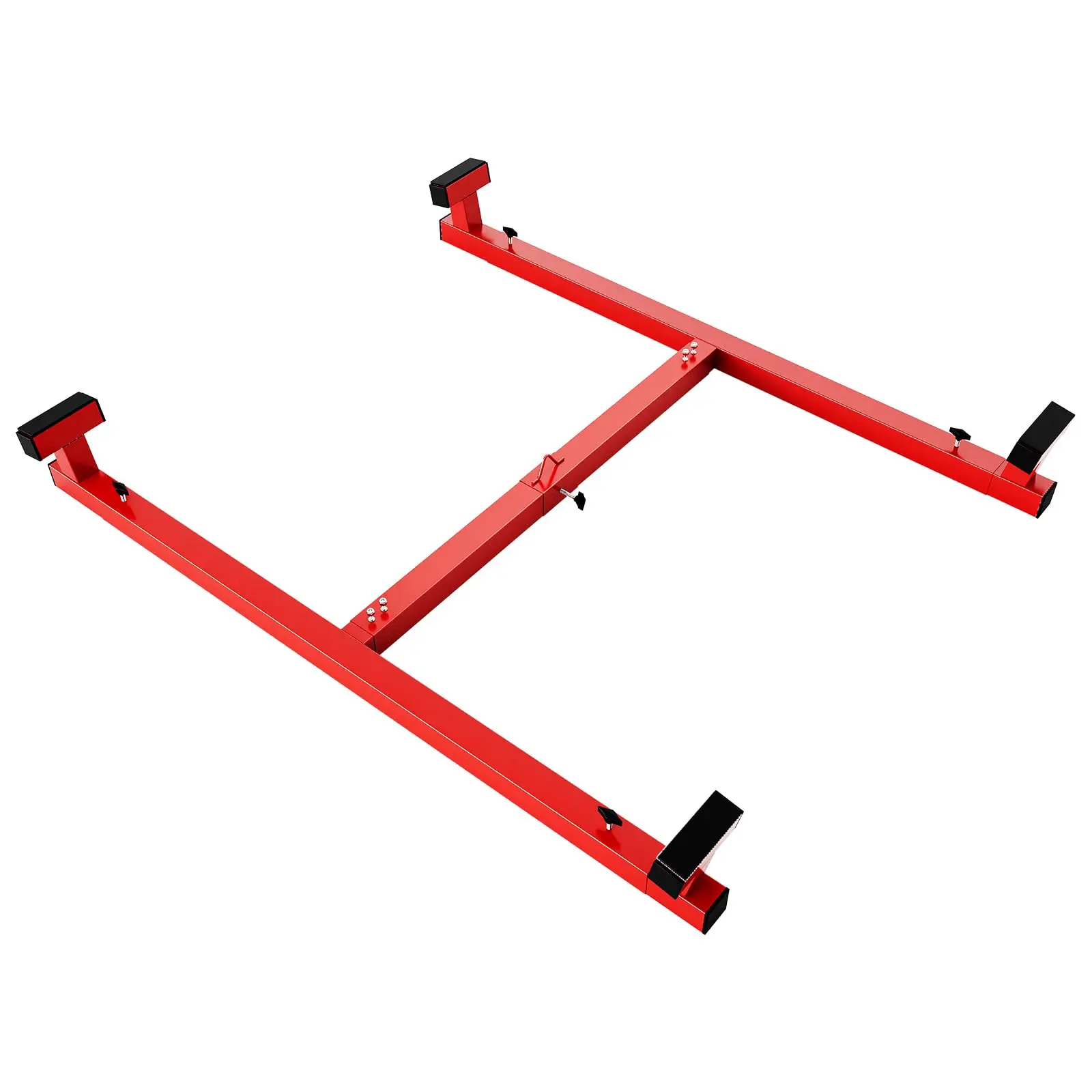 Garvee Adjustable Universal Truck Bed Lifter Box Lift for Lift Pickup Beds Powder Coated Heavy Duty Steel  Lift for Pickups Trucks, 800 LBS Capacity, Coral Red
