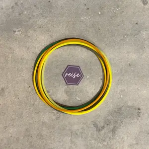 "Seek the Sun” / Silicone Stacking Bracelets / Moments Collection Stack