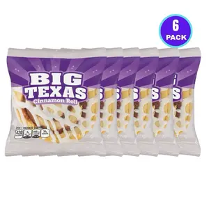 Cloverhill Big Texas Cinnamon Roll 4oz - 6 Pack - Delicious Snack for Any Occasion