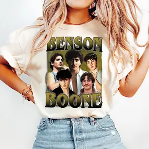 Limited Benson Boone Vintage Shirt, Vintage Music Shirt, Retro Fan Graphic Tee, Trendy Concert Inspired Comfort T-Shirt.