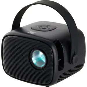 KODAK FLIK X2 100” Mini Projector, Portable Pico Projector with Remote, Speakers & Handle