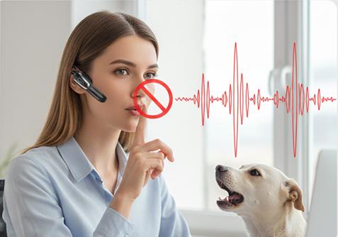 YUEYINOK Single-Ear Earphone, Bluetooth Earpiece, Hands Free Bluetooth Headset for Office, Remote Work & Daily Calls, Clear Calls, One-Touch Control, 38H Talk Time, hands free headset for work calls, bluetooth earpiece for office calls