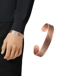 Vintage Cuff Bangle, Fashionable Jewelry for Party, Daily Clothing Decor, Trendy All-match & Exquisite Jewelry for Birthday Gift