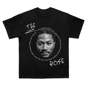 Derrick Rose Vintage Style T Shirt Sports Fan Tee HY1429