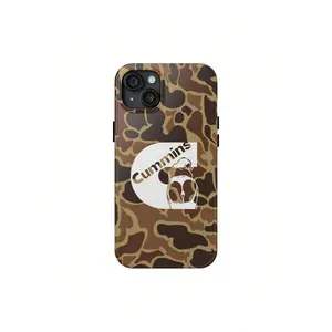 Cummins Girl Camouflage Phone Case, Ol School Southern Style Camo For IPhone 16 15 14 13 12 11 Xr Xs X 8 Plus, Durable, Hunting Gifts, Anti DropSuitable For IPhone 17 Air