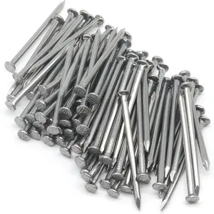 100 count Metal Cement  Sliding Nails for  Furniture, 50mm 2" Length, Common Nails Hanging Nails Picture Hanging Nails
