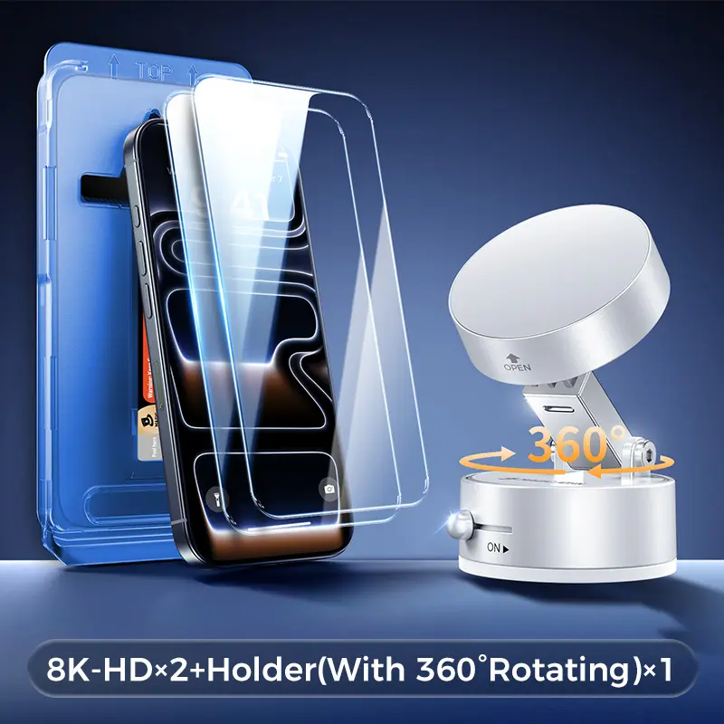 8K-HD+Car Holder-White