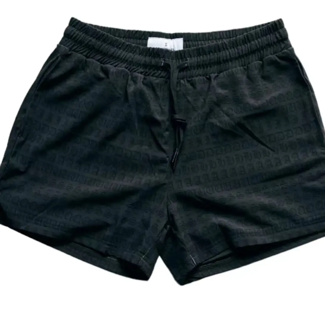 Squidhaus nylon running shorts-black 4-inch Quick Dry Breathable
