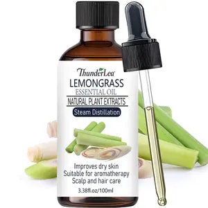 Lemongrass Essential Oil 100ml | Natural Oil for Aromatherapy, Air Freshening, Massage & Skin Care