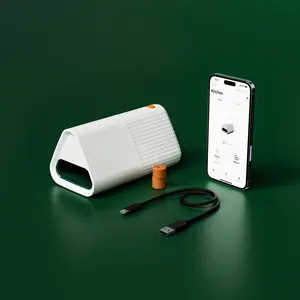 Mouse Trap | Automatic Self-Resetting Humane Trap with Bluetooth, Long-Life Peanut Butter & Jelly Donut Lure –  Indoor-Outdoor Pest Control Device - Toxin-Free, Pet & Kid Safe