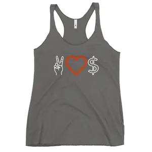 Peace Love Money Tank Top