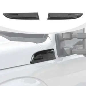 Front Fender Vent Leaf Plate Badge Trim Cover for Ford F250/F350/F450/F550 2008-2016 Exterior Decoration car lover gift