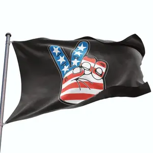 American Peace Flag for ATVs UTVs Enhance Your Polaris, CanAm Ideal for Riders & Wall Art Banner