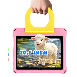 TikTok Summer New Arrival｜Portable Gaming Tablet PC | 10.1-Inch Touchscreen Tablet | 5G WiFi for Office & Study | Includes Shockproof Case | Dual Camera + HD Screen | Educational & Entertainment Learning Device | Perfect for Students & Kids (Blue
