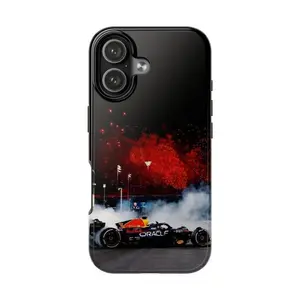 Max Verstappen Vegas Phone Case World Champion 2025 Themed Phone Case Premium Matte Texture, Protection, Shockproof, Anti-Drop, Anti-Fingerprint For IPhone 17-12, Pro Max, Pro Plus, and Samsung S25-22 Protection Safety