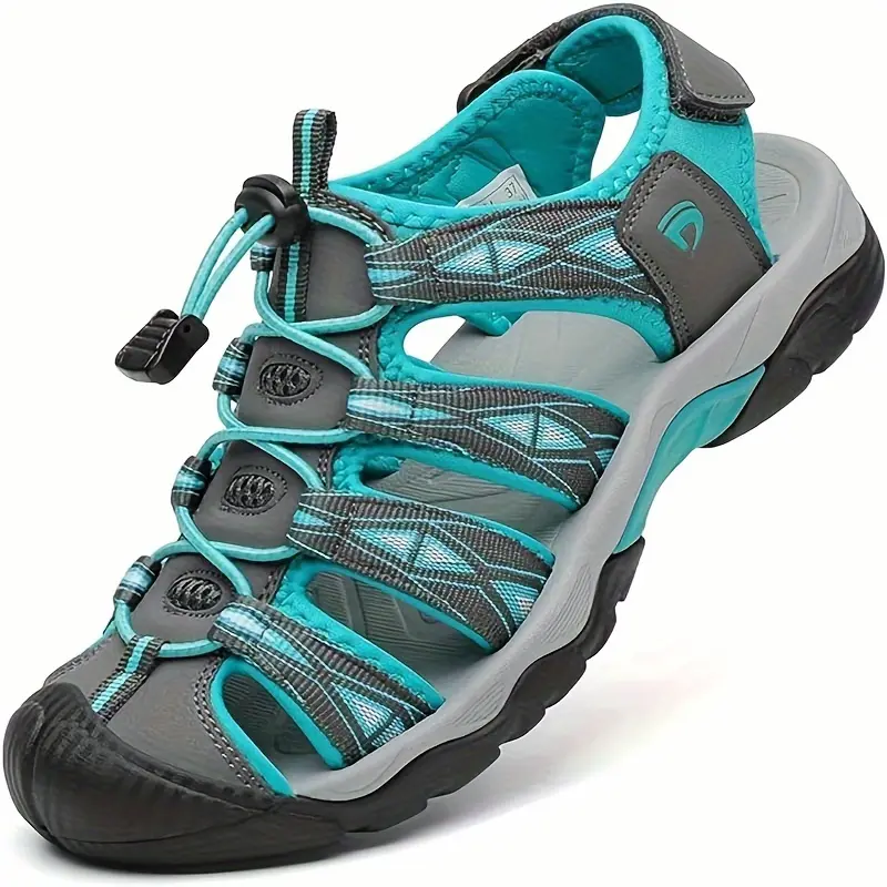 Women Sport Sandals Outdoor Breathable Walking Sandal Closed Toe Hiking Sandals for Summer Water Shoes